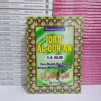 Buku IQRO Al Quran 1-5 Jilid Cara Mudah Dan Belajar Cepat Membaca