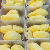 Durian Monthong kupas