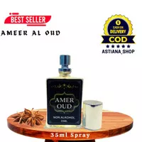 Parfum Ameer Oud Minyak Wangi Sholat Non Alkohol Parfum Ibadah 35ml