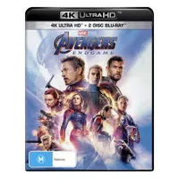 Avengers Endgame (4K UHD + 2 Blu Ray) - Baru Original Impor