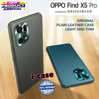 OPPO Find X5 Pro 5G Soft CASE Metal Lens Vegan Leather Findx5 Original