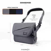 Messenger Bag Laptop Tas Selempang Laptop Sling Bag Laptop 13 14 Inch