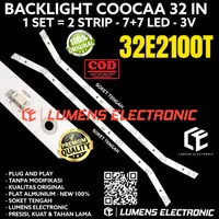 BACKLIGHT TV LED COOCAA 32 INC 32E2100 32E2100T LAMPU BL 7K COCA KOKA