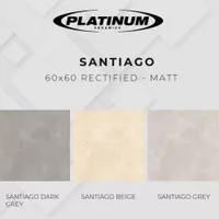 Keramik Lantai Platinum 60x60 Santiago Series / Keramik Kasar 60x60