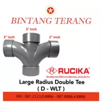Dobel Tee Y D 3 x 2" Rucika / Large Radius Double Tee 3 x 2 / D - WLT