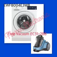 Mesin Cuci Electrolux EWF 8004 E3WB / EWF8004E3WB Front Loading