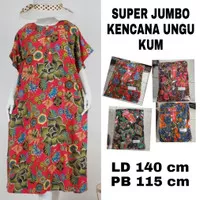 daster Kencana ungu super jumbo L3kum