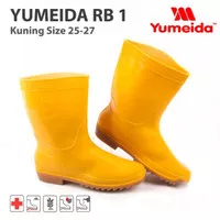 YUMEIDA | Sepatu APD Boots Pendek Yumeida RB1 Yellow