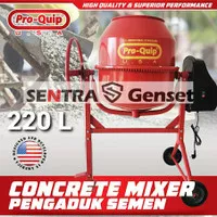 Molen concrete mixer/mesin pengaduk semen 220 Liter. Pro-Quip CT220