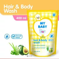 my baby hair and body wash 400ml refill 400ml