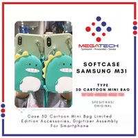 Softcase Samsung M31 3D Cartoon Mini Bag Case Limited Edition
