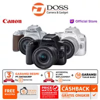 Canon EOS 200D II Kit DSLR Camera with 18-55mm / Canon 200D Mark II - Hitam