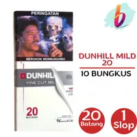 Dunhill Mild 20/16 Rokok [1 Slop/ 10 bungkus/ 20 batang/16 batang]