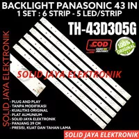 BACKLIGHT TV LED PANASONIC 43 INC TH 43D305G TH-43D305G 43D305 LAMPU