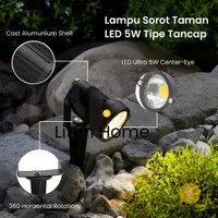 Lampu Sorot Taman LED 5w 5 watt / Lampu COB Sorot Taman Lukisan Tancap