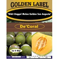 Bibit Unggul Melon Golden Sun Augusta | Benih Melon Golden Sun Augusta