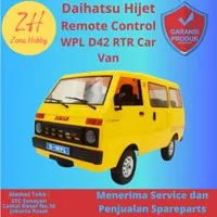 Daihatsu Hijet Van / WPL D42 Rc Car 1/10 / Mobil Remote Control Drift
