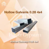 Besi Hollow Galvanis 0.28 ukuran 4x4