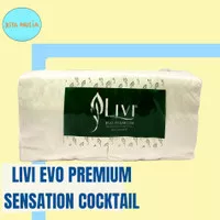Tissue LIVI EVO Sensation Premium Napkin Cocktail 100`s