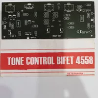 pcb tone control bifet ic 4558 /pcb tun kontrol bifet ic 4558