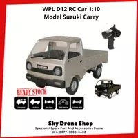 WPL D12 RC Car 1:10 Mobil Suzuki Carry Pickup Drift RC