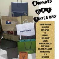 Branded Ori Paper Bag - Bally/LV/Hermes/LC/Tory/Coach/Aigner/M&S/MnM