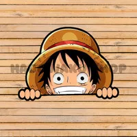 Sticker Vinyl - Peeker Anime Luffy One Piece