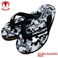 Sandal Jepit Anak Swallow Army Kids - Sandal Anak Motif Loreng