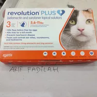 Revolution Plus Orange Cat Obat Kutu Kucing 2,5 kg - 5 kg PER TUBE