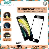 ESR 3D Screen Shield for iPhone SE (2022/2020) and iPhone 8/7