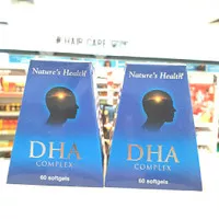 NATURE`S HEALTH DHA COMPLEX 60`s