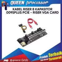 KABEL RISER 8 KAPASITOR 009SPLUS PCIE - RISER VGA CARD