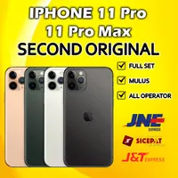 IPHONE 11 PRO MAX 64/256 FULLSET SECOND ORIGINAL 100% MULUS - LIKE NEW