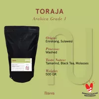 Biji Kopi / Coffee Beans Premium 100% Arabica Toraja Enrekang 500 Gram