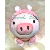Boneka babi pink gembul Miniso life / Miniso life fatty pink pig doll