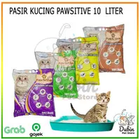 Pasir Kucing PAWSITIVE 10L pasir kucing Gumpal Wangi 10 liter