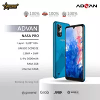 Advan Nasa Pro RAM 2/32GB Garansi Resmi