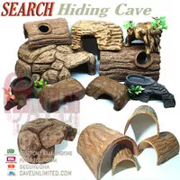 HIDING CAVE HIDINGCAVE PLACE PERLENGKAPAN HIASAN REPTILE IKAN GECKO