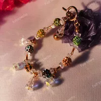 Gelang Kristal Swarovski Mewah Bandul Lima Bylumi Bracelet