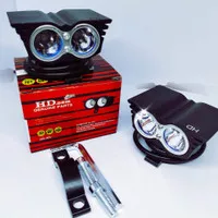 Lampu Tembak Sorot Led Cree OWL Mini 2 Mata Ultrafire 20 Watt