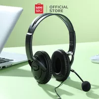 MINISO Headphone Microphone XBOX Gaming Portable Musik Wired Over Ear