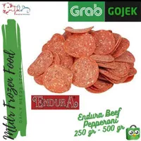 Endura Beef Pepperoni 100% Original 250 gr - 500 gr