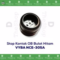 Stop Kontak OB Tempel Hitam VYBA NCE-305A