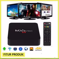 TV BOX ANDROID MXQ Pro 5G 2GB+16GB SMART TV 4K ULTRA HD MXQ PRO 4K 5G