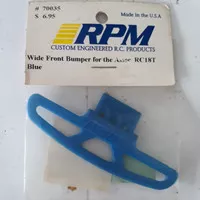 RPM Wide Fraont Bumper For Associated rC18T (Blue)