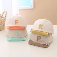 TOPI BASEBALL IMPORT ANAK BAYI MOTIF HURUF INISIAL F K P S R