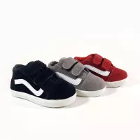 Sepatu Anak Vans Laki Laki Perempuan 2 3 4 5 Tahun Sneakers Anak Gaul