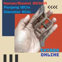 Basket nanas BESAR ornamen hiasan pagar tralis dan kanopi berkualitas