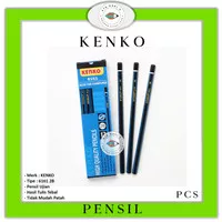 KENKO Pensil Kayu 2B Pensil Ujian Komputer 6161 [ PERLUSIN ]