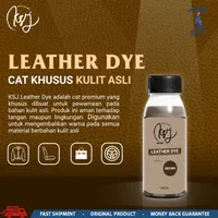 KSJ Leather Dye Paint | Cat Kulit Asli utk Jaket Tas Sepatu Sofa Jok